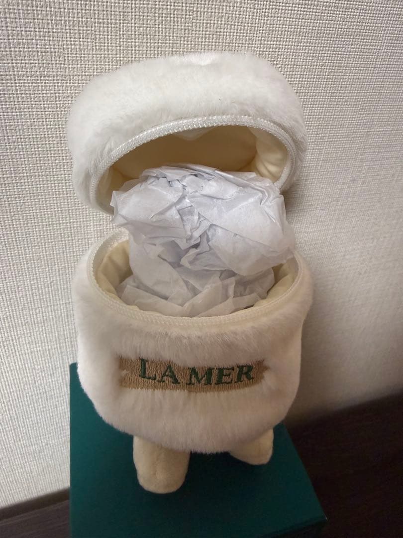 新品未使用】希少!LA MER ラメール バッグチャームポーチ 非売品 箱