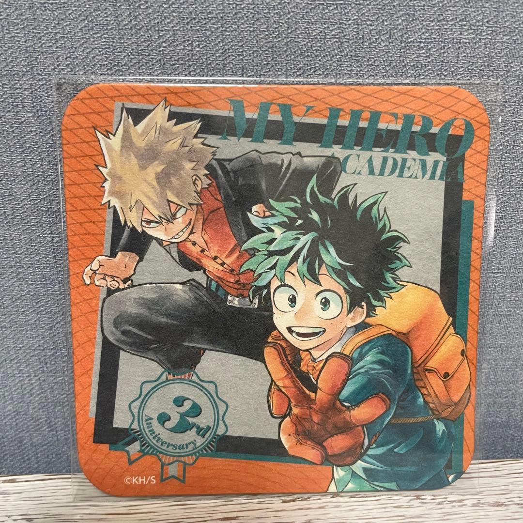 僕のヒーローアカデミア アートコースター rivals 緑谷出久 爆豪勝己