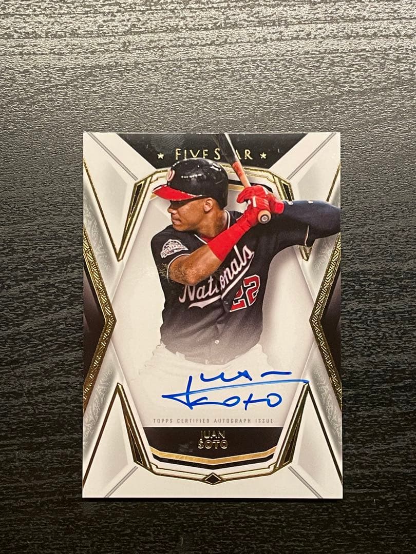 希少 直書き】JUAN SOTO mlb topps auto ソト サイン - メルカリ