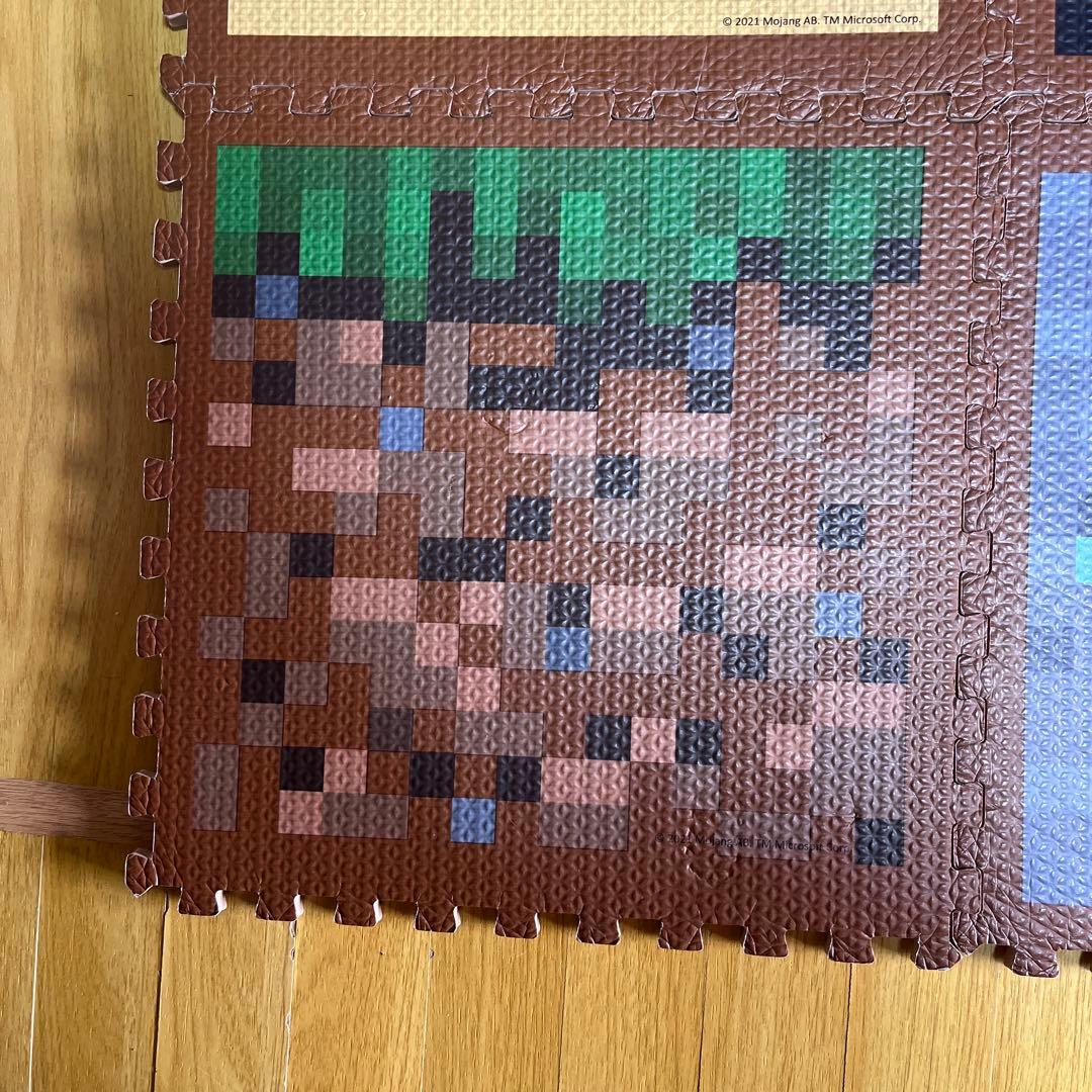 マインクラフト マイクラ ジョイントマット プレイマット パズルマット