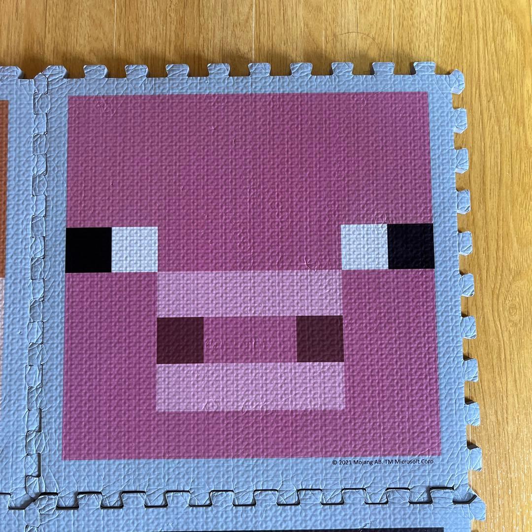 マインクラフト マイクラ ジョイントマット プレイマット パズルマット