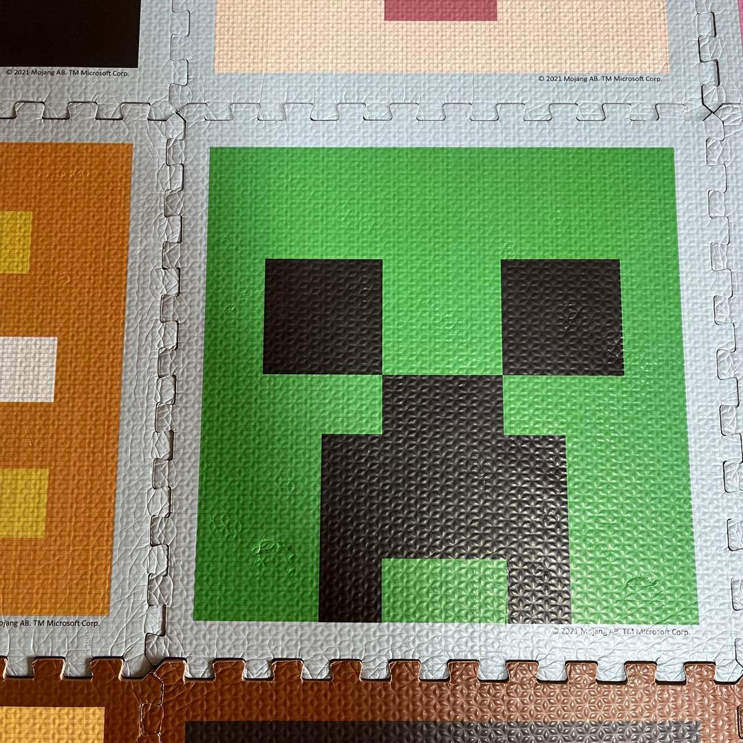 マインクラフト マイクラ ジョイントマット プレイマット パズルマット