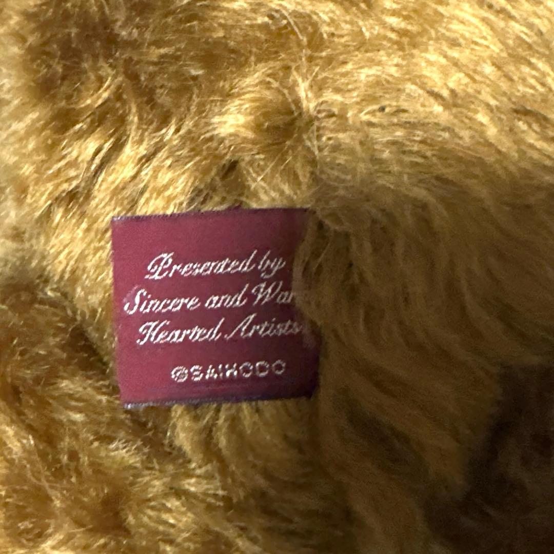 愛のテディベア展 2000年 テディベア 600体限定品 レトロ 彩鳳堂 日本