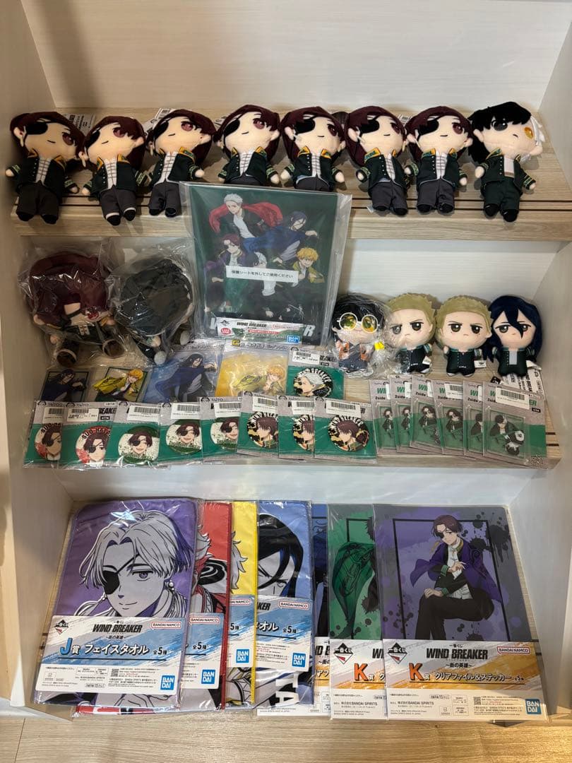 WIND BREAKER　一番くじ　プライズグッズ　まとめ売り　41点 一番くじ WIND BREAKER -街の英雄と祭りの時-｜一番くじ倶楽部｜BANDAI