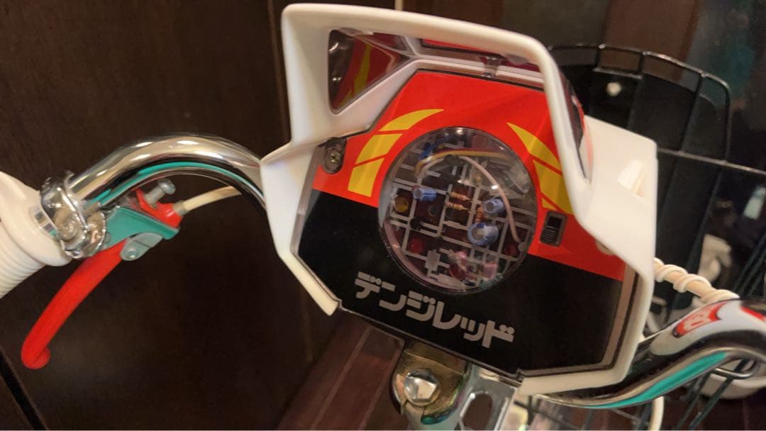 値下げ‼️超激レア‼️デンジマン自転車 新車‼️レトロ！ - メルカリ
