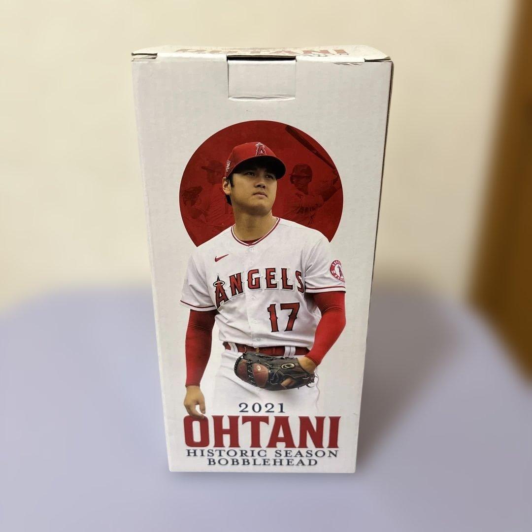 【非売品】大谷翔平 2021年ヒステリックシーズン ボブルヘッド 希少品 大谷翔平 エンジェルス ヒストリックシーズン記念ボブルヘッド