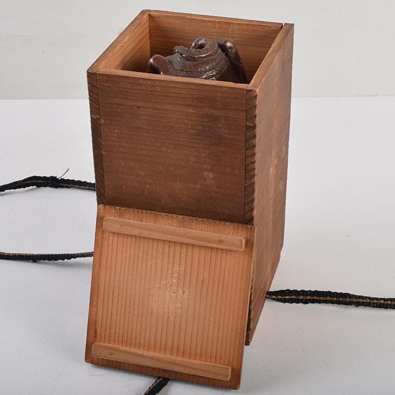 青木木米 九々鱗 漢詩文 双耳瓶 時代箱付 V R9361 - メルカリ