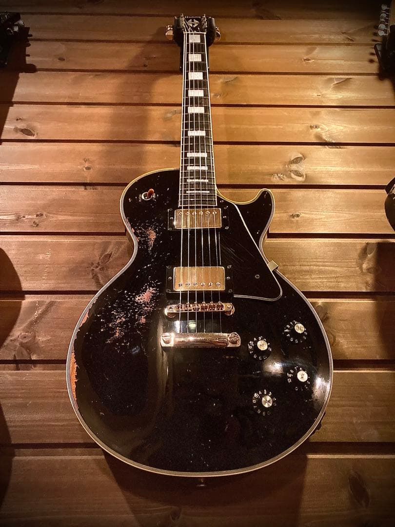 80's burny LesPaul custom 日本製フルカスタムエイジド - メルカリ
