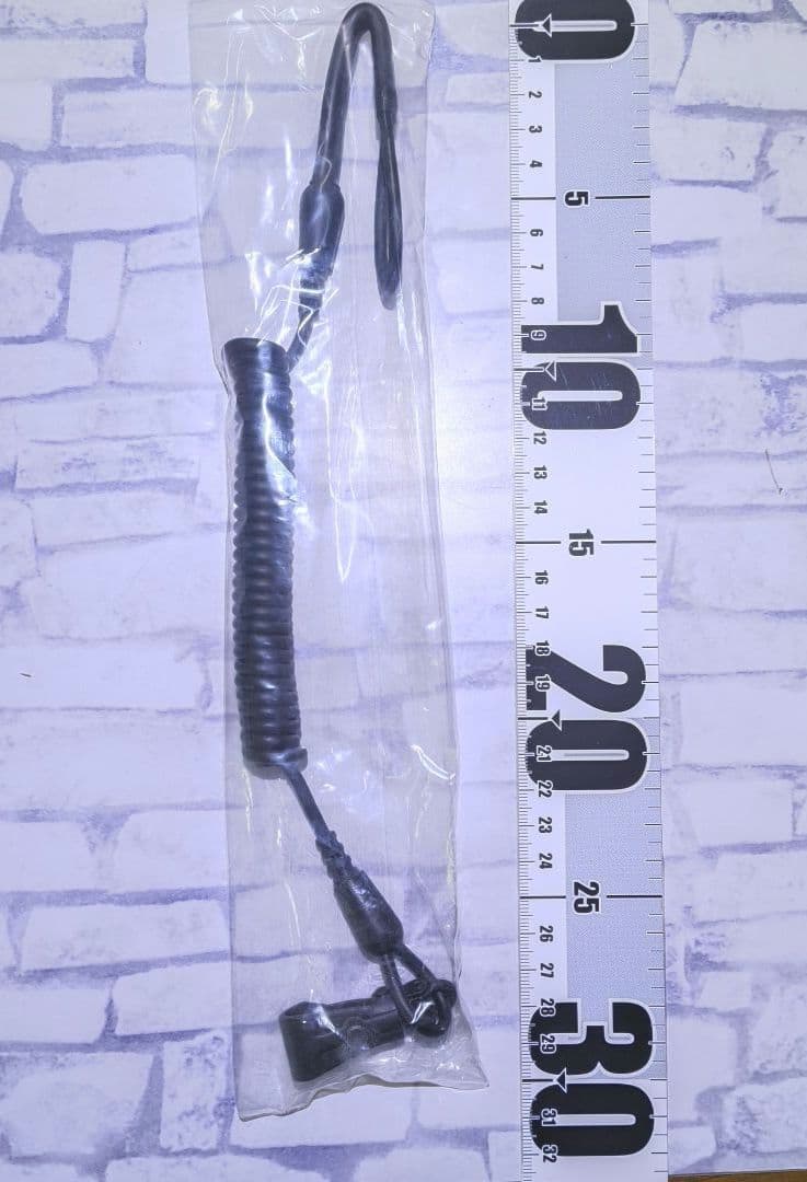 【新品未使用】警察 カールコード 拳銃 ランヤード 吊り紐 けん銃吊り紐 ランヤード カールコード 警察 拳銃 (検索用 SAKURA エア