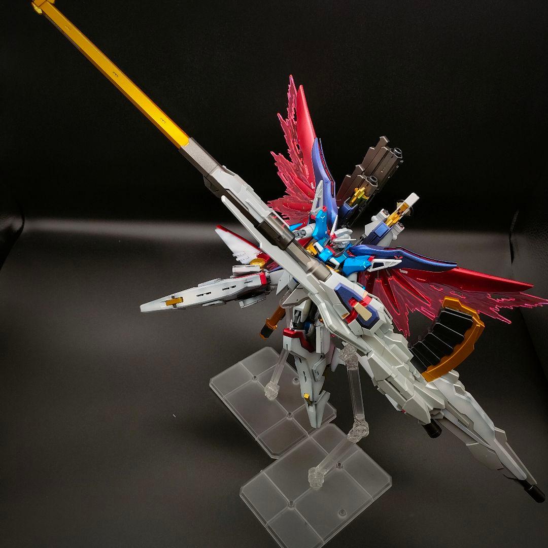 デスティニーガンダムspecⅡ ゼウスシルエットゴースト ガンプラ 塗装