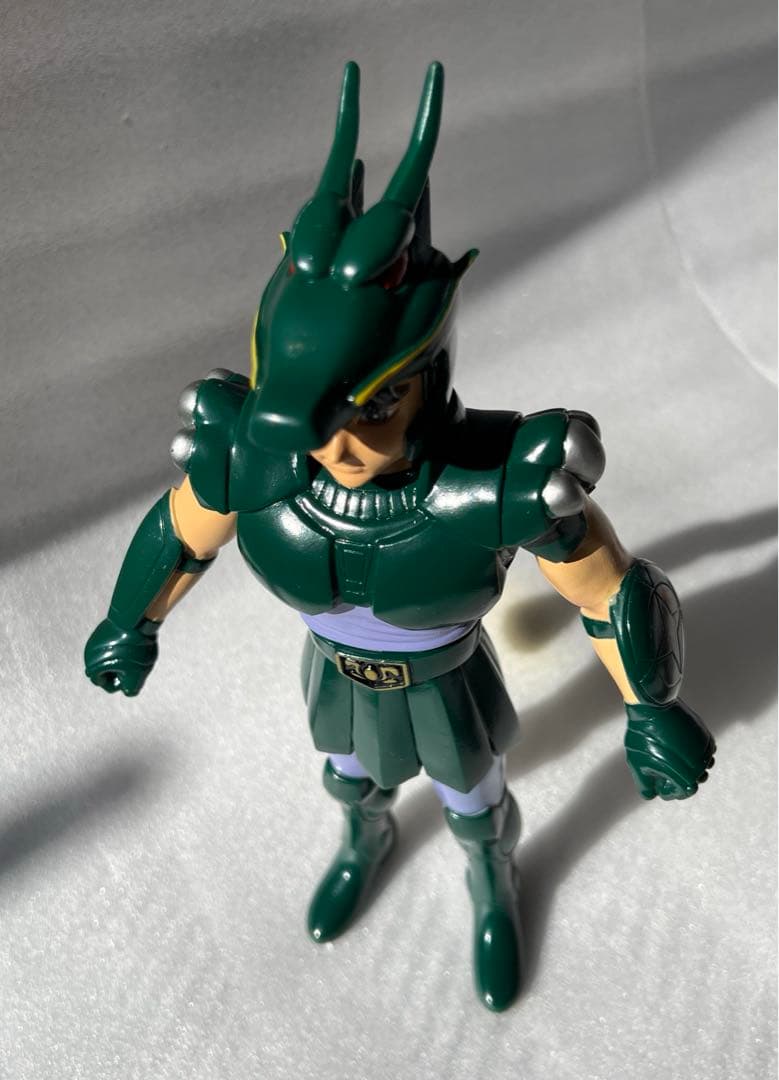 当時物】 聖闘士星矢 ビッグソフビ 2体セット ペガサス星矢 ドラゴン紫