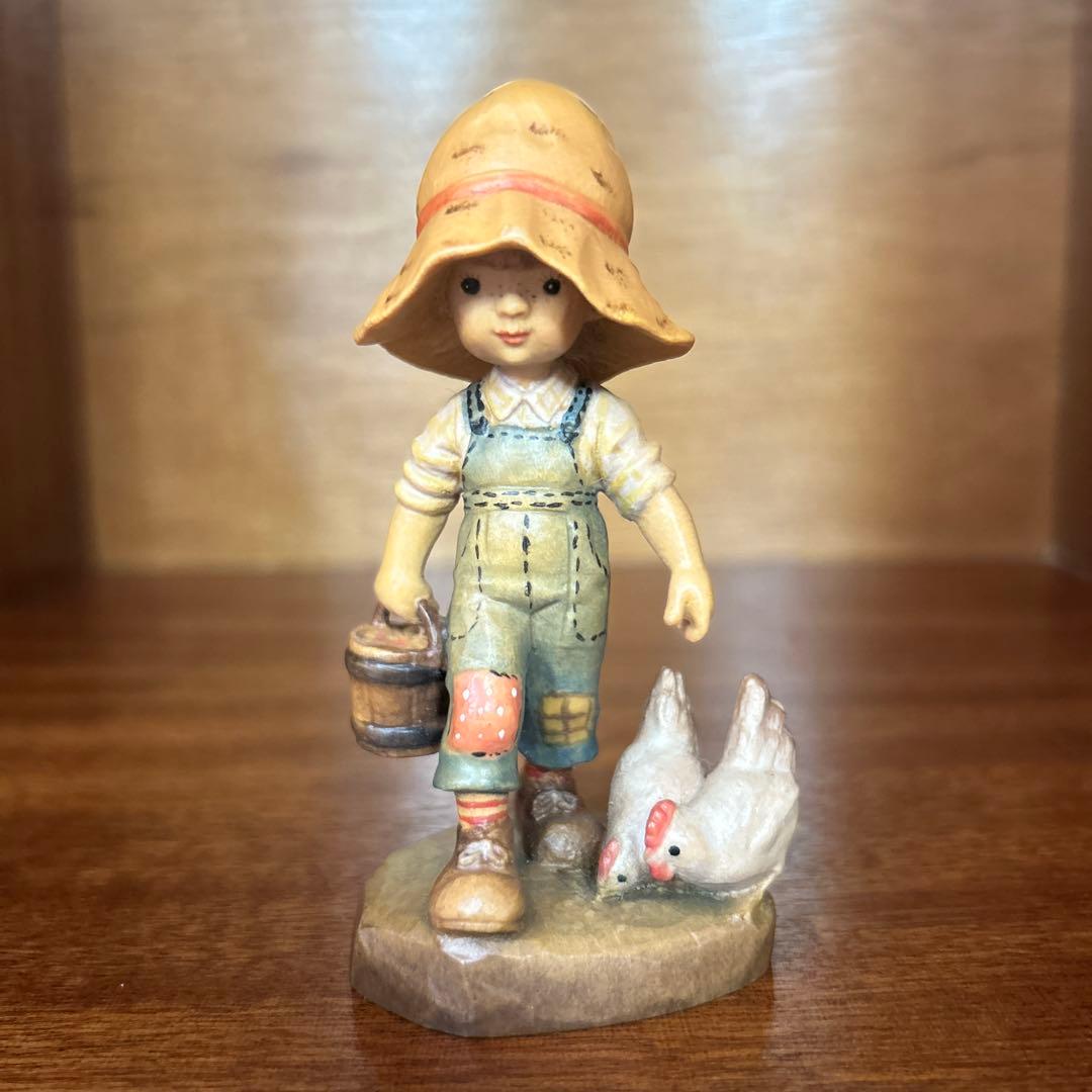 ご成約済【Morning Chores他】　アンリ人形　4点サラ・ケイ　ANRI