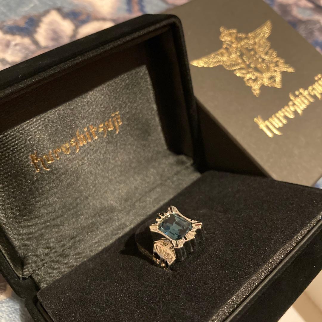 未使用 美品　黒執事　指輪　13号　公式品　アニメイト 2008 入手困難　レア 黒執事」セバスチャン＆シエルのイニシャルリング登場♪ 宝石が輝く