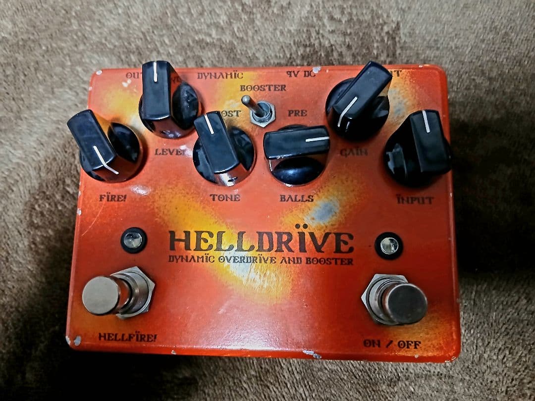 WEEHBO EFFEKTE HELL DRIVE ブティック系OD 動作確認済