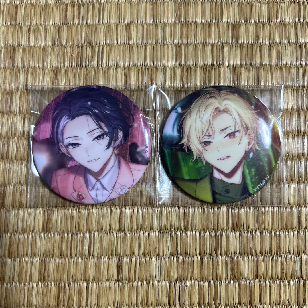 18TRIP キャラバッジ 缶バッジ vol.8 BD 久楽間潮 輝矢宗氏 - メルカリ