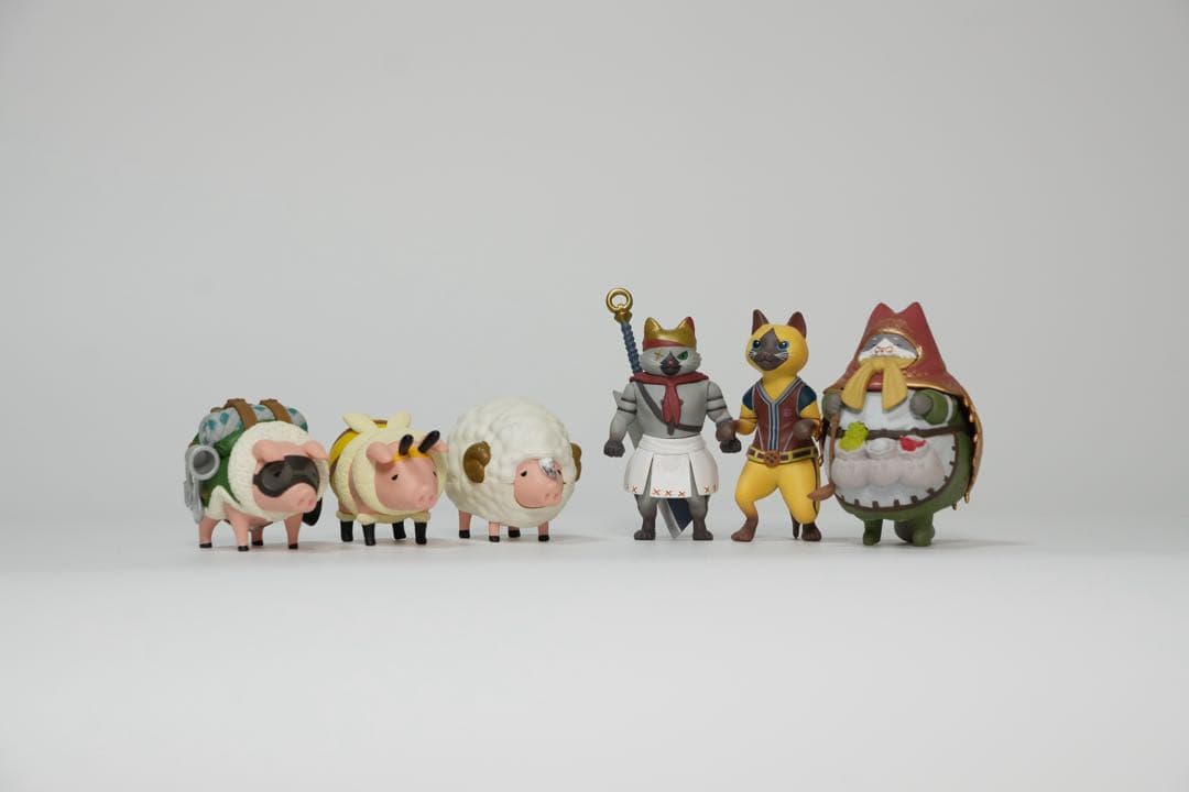 USJ モンスターハンター ユニバ フィギュアコレクション コンプリートセット mhtr00053.jpg