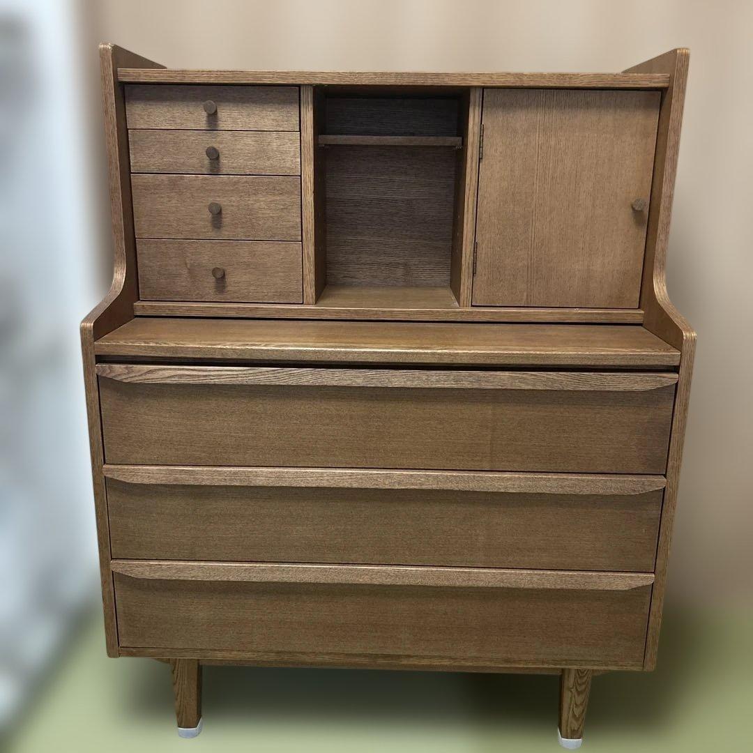 北欧風　ノルディック　ライティングビューロー　机　デスク　パソコンデスク　木製 ライティングデスク アンティーク ライティングビューロー 北欧 書斎机