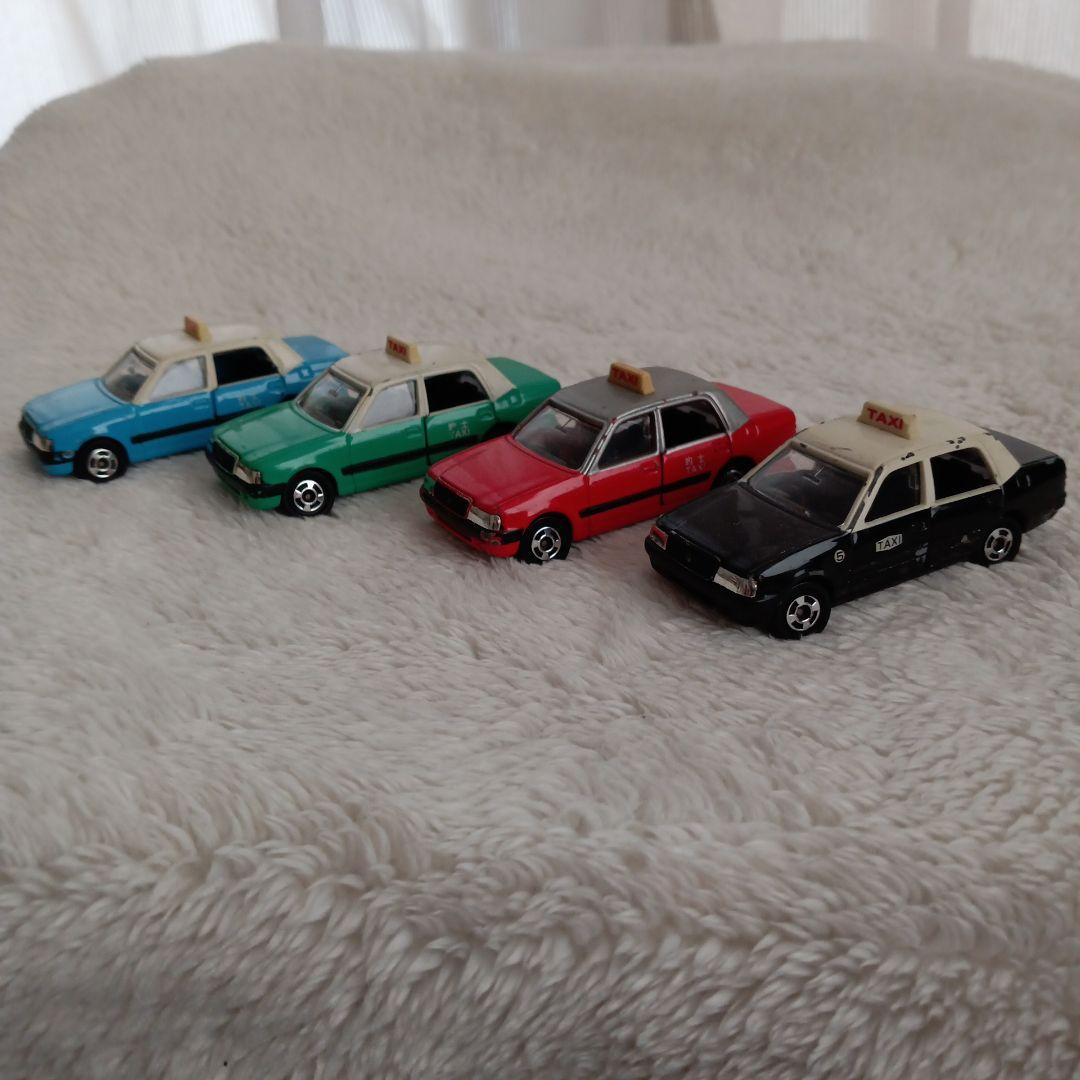 ⑪4台 トミカ 香港的士 香港タクシー トヨタ クラウン コンフォート