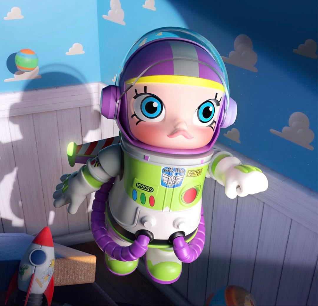 ポップマート Space Molly 400% バズライトイヤー MEGA SPACE MOLLY 400% Buzz Lightyear Special Edition 2025 Limited