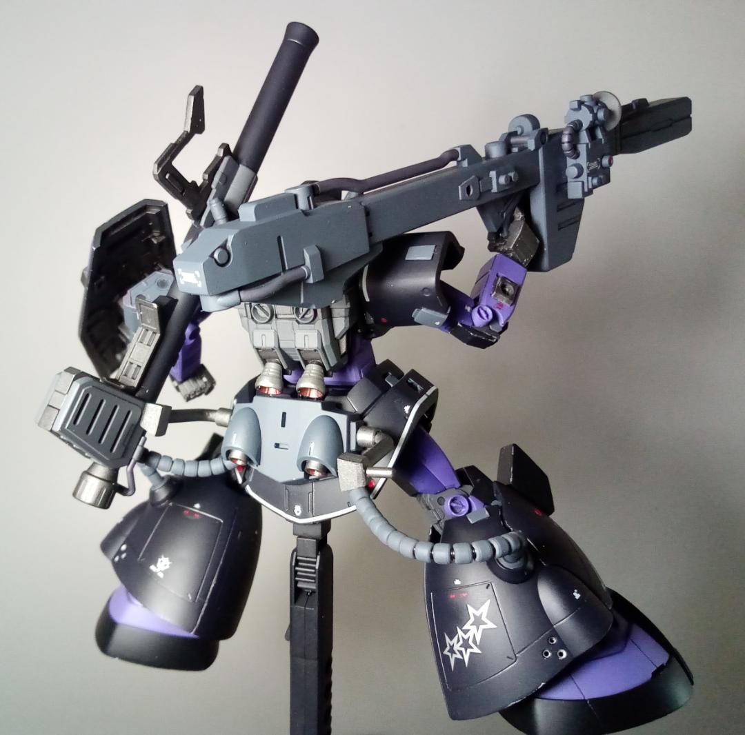 RG ガンダム ドムアーマー 黒い三連星 専用 鹵獲改修機 ガンプラ 完成