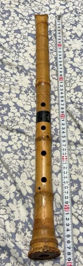 尺八　約57cm 銘　 朝童 売約済 尺八紹介 試奏動画 翔童銘 8寸管 - YouTube
