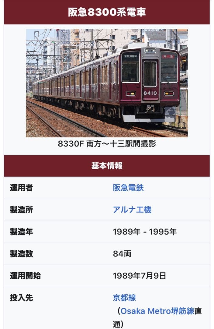 阪急5000系 車内プレートレプリカ