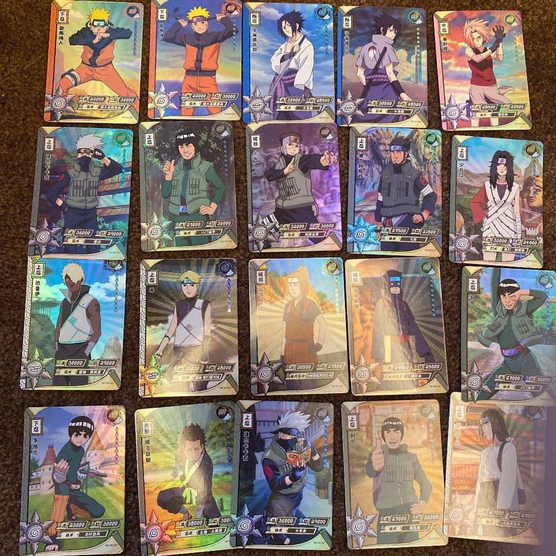 NARUTO ナルト カードゲーム セット - メルカリ
