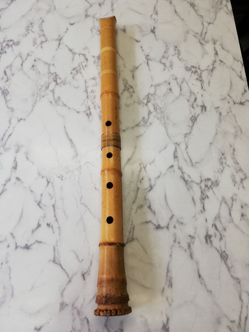 尺八本体 竹製 　琴古流5孔　2印　57.5㌢　1.9寸管 Amazon.co.jp: 山本竹細工屋 (YAMAMOTOTAKIZAYIKUYA) 尺八 琴古流 正律