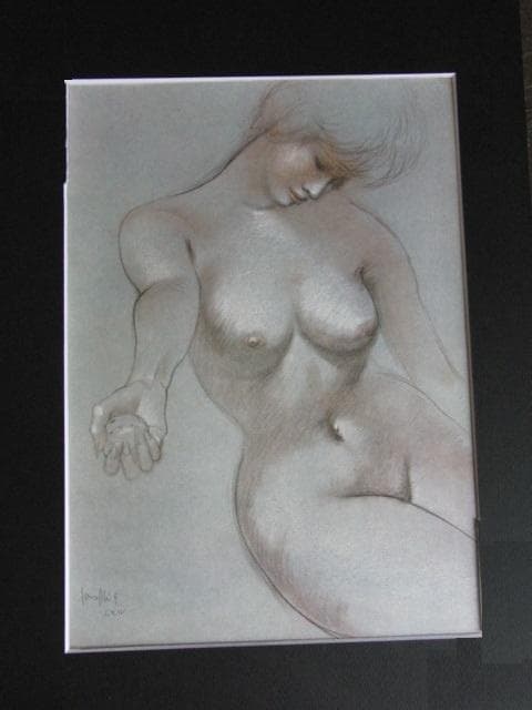 古澤岩美、【4】、超希少な1969年2000部限定、大判額装用画集より