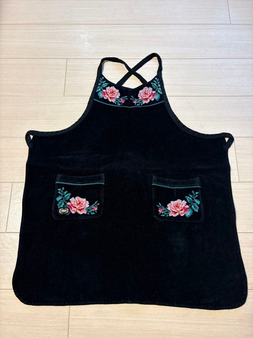 FEILERエプロン　フェイラー　ブラック　黒　エプロン feiler（フェイラー） エプロン FATIMA PETIT ファティマプチ ブラック