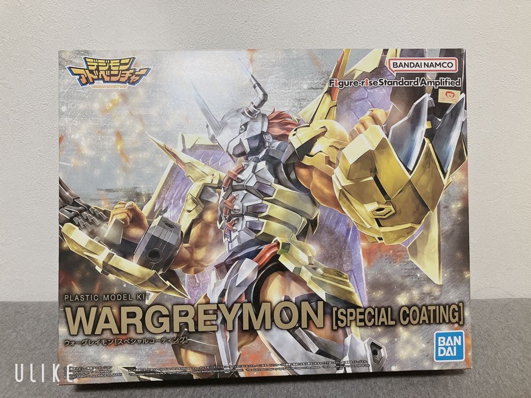 エ*チ様 ウォーグレイモン　スペシャルコーティング メッキで輝くプラモ！ウォーグレイモン［スペシャルコーティング