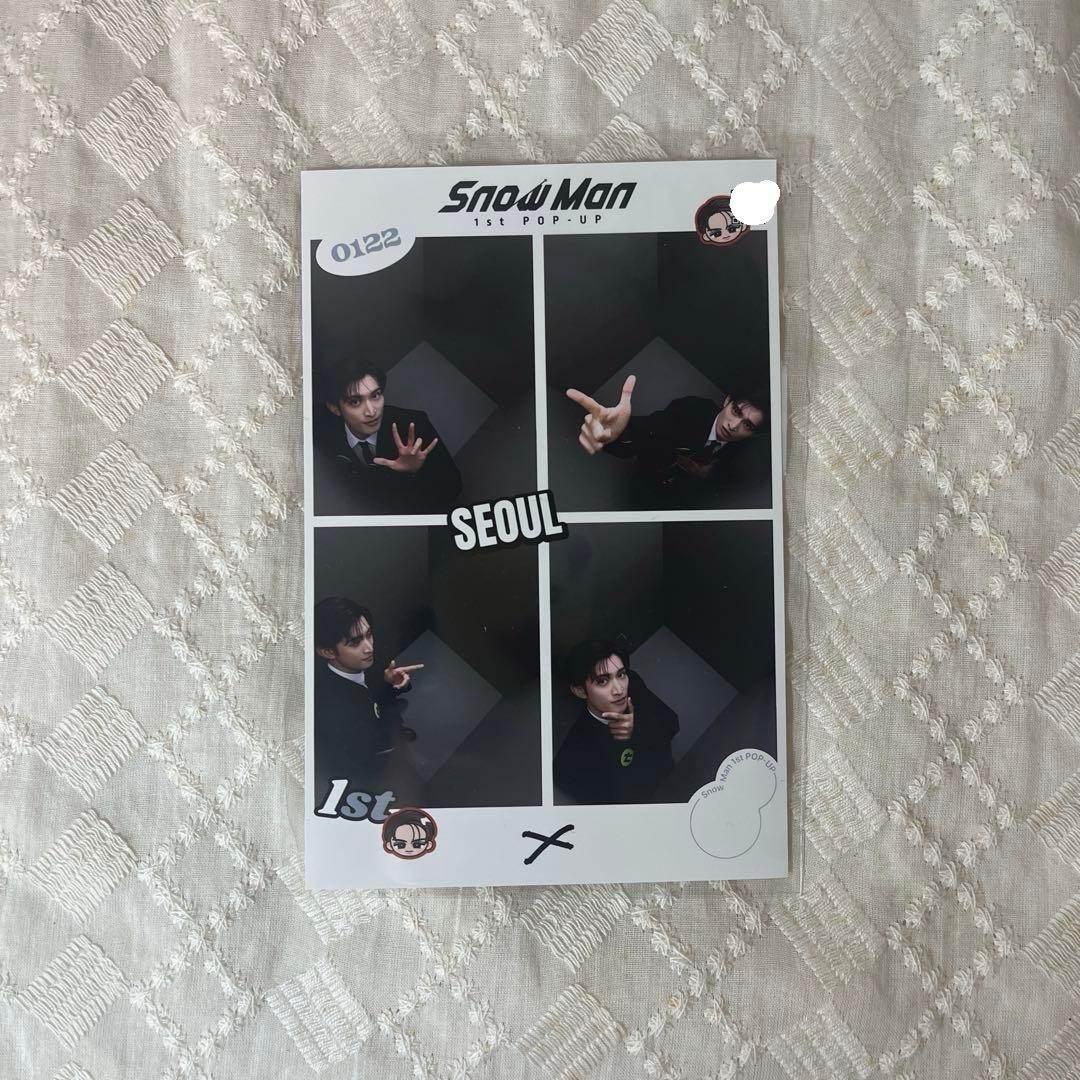 SnowManPOPUP 韓国 プリクラ 向井康二 - メルカリ