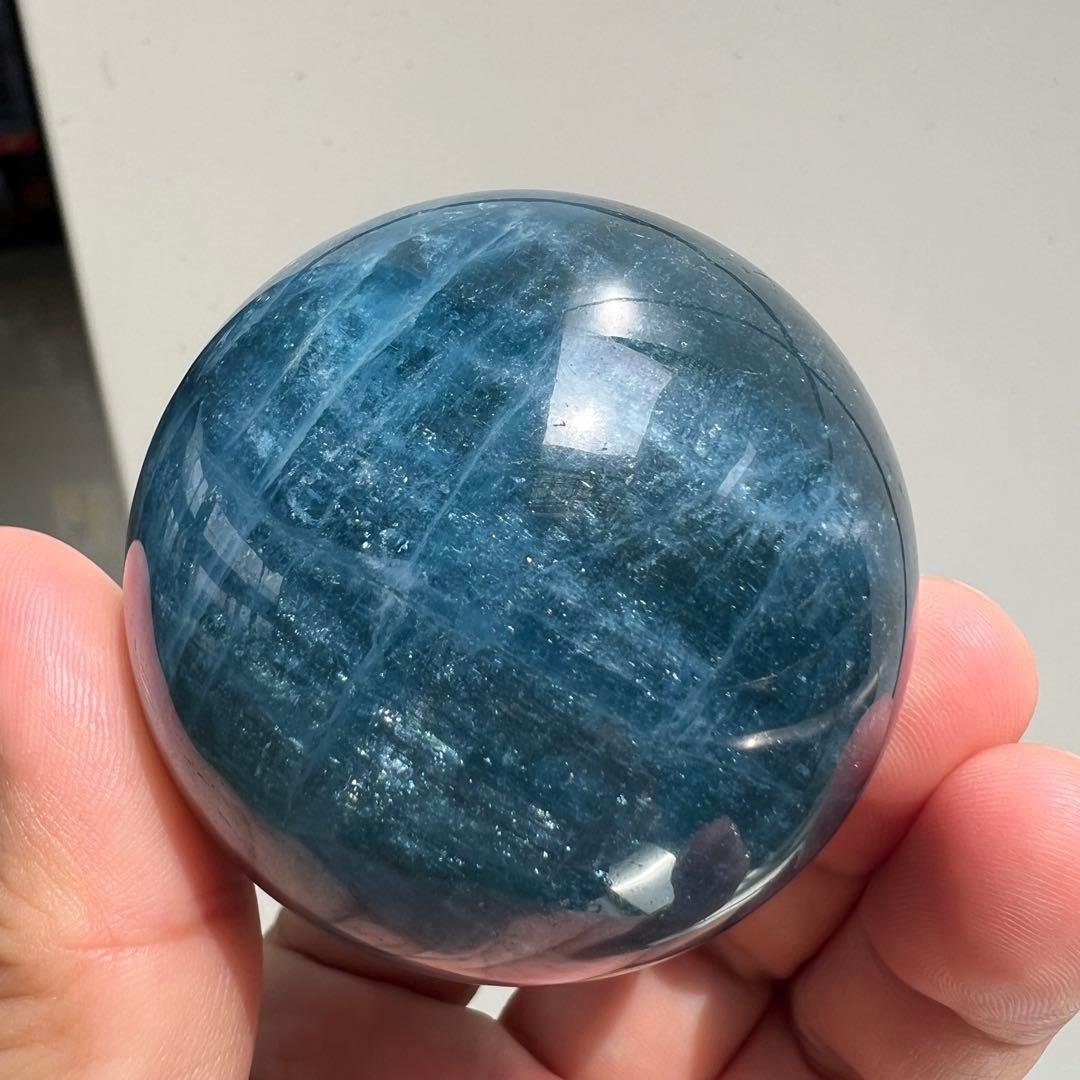 ⭐︎【天然】アクアマリン 置物 55.5mm 244g