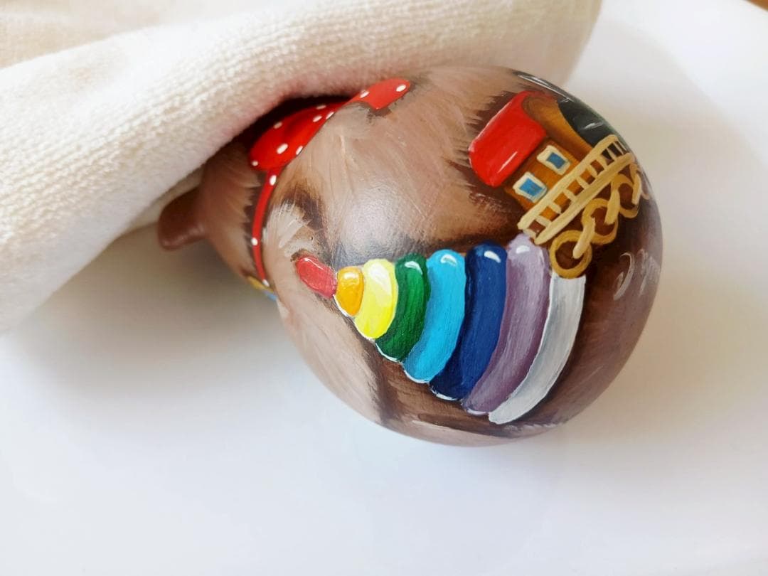 CBT012】9cm級おきあがりこぼし(大) スベトラーナ チェブラーシカ童子