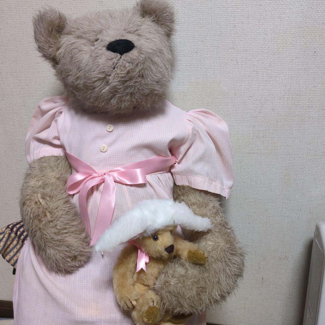 テディベア リンダ・シュピーゲル 大きなベア ヴィンテージ 95cm レア