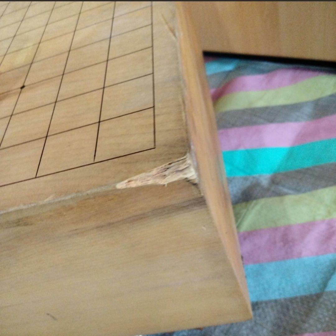 1-82 昭和レトロ 囲碁盤 脚・へそ付き 落胤あり - メルカリ