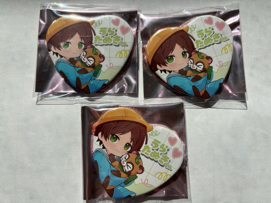 うらたぬき 缶バッジ - メルカリ