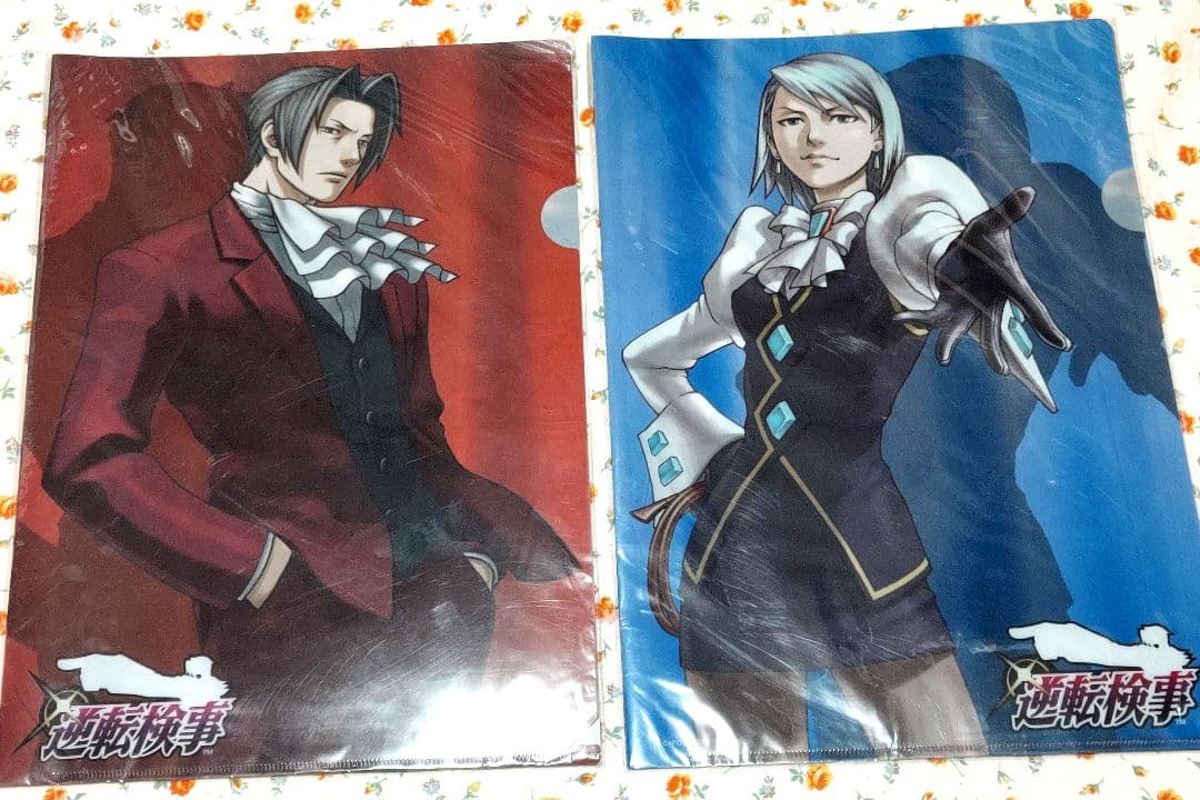 逆転検事 逆転裁判 クリアファイル セット 御剣怜侍 狩魔冥 逆転検事1&2 御剣セレクション』が2024年9月6日(金)に発売決定