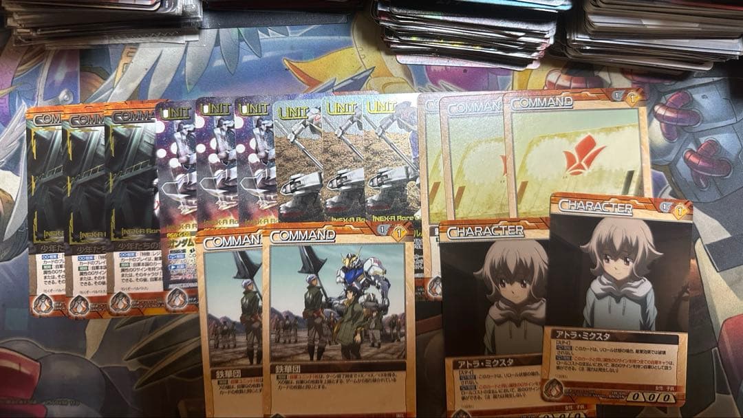 ガンダムウォーネグザ　鉄血のオルフェンズ　まとめ売り　ほぼデッキ ガンダムウォーネグザ デッキ販売：∀デッキ 1枚の通販 イオ'S shop