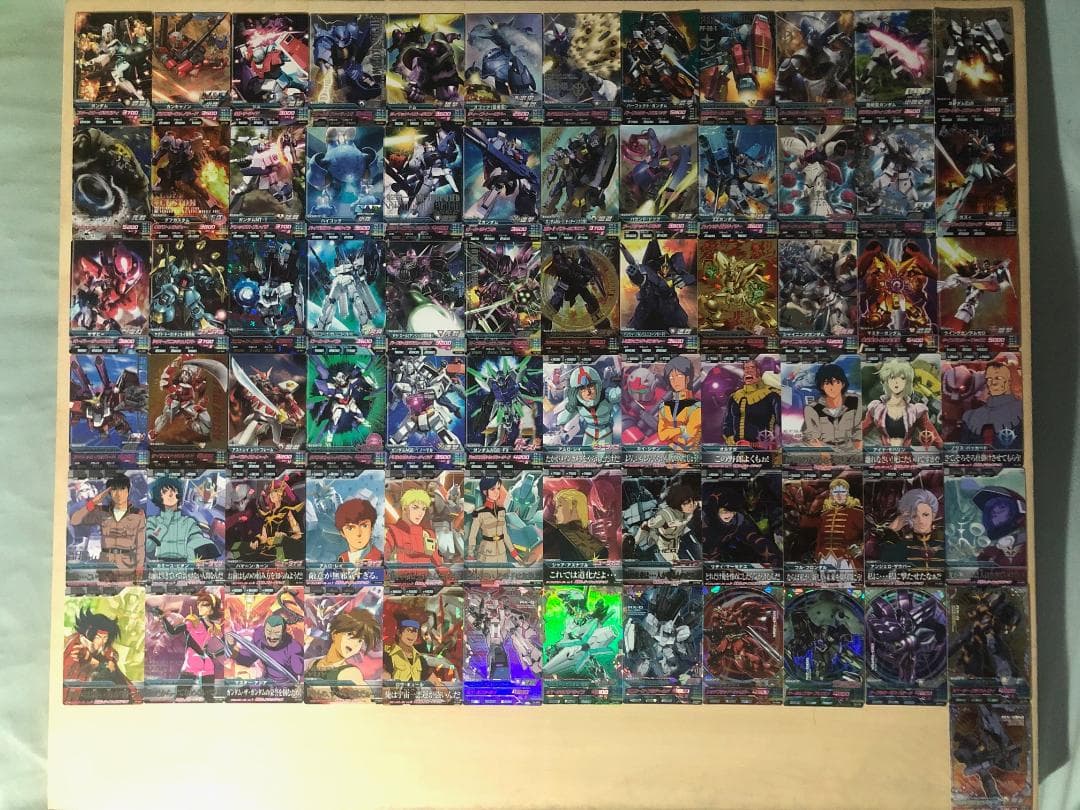ガンダムトライエイジ Z4-001～073 73種73枚 フルコンプ 絶版 - メルカリ