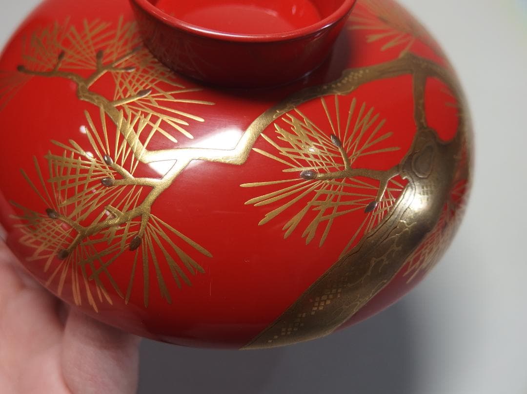 時代蒔絵鳳凰図盃一対/隠れ蓑/宝尽くし/吉祥紋/酒盃/加賀蒔絵 - メルカリ