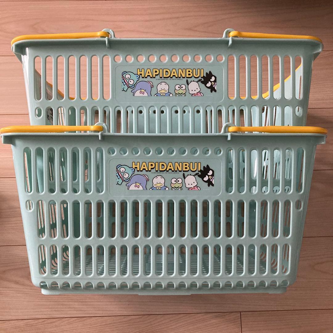 サンリオ はぴだんぶい ショッピングバスケット 2個セット - メルカリ