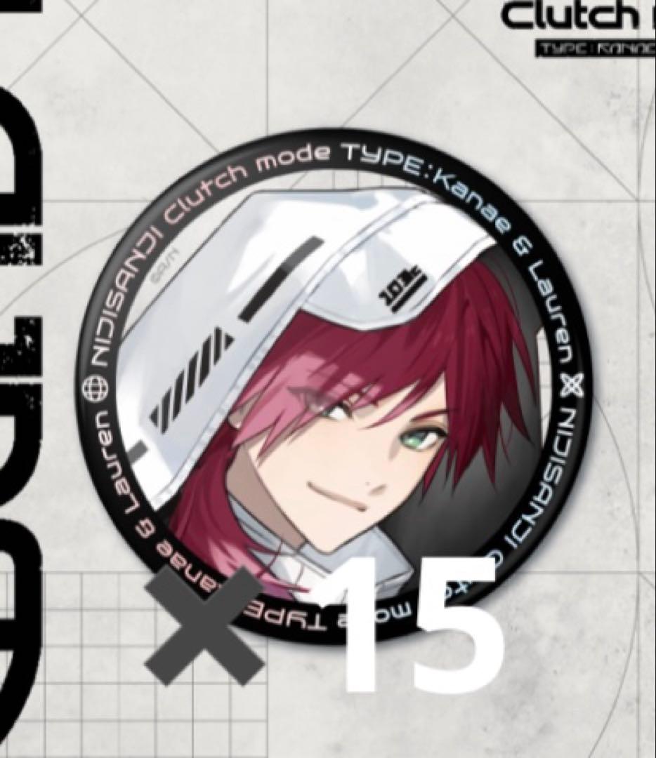 にじさんじ clutchmodetype ローレンイロアス 缶バッジ - メルカリ