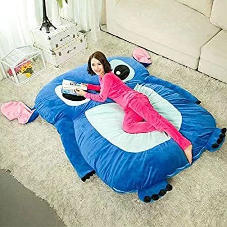 可愛い柄お勧めシングル折りたたみベッド 寝袋 可愛デザイン ふわふわ マットレス もこもこ折りたたみベッド シングル 完成品 マットレス一体型 Sサイズ