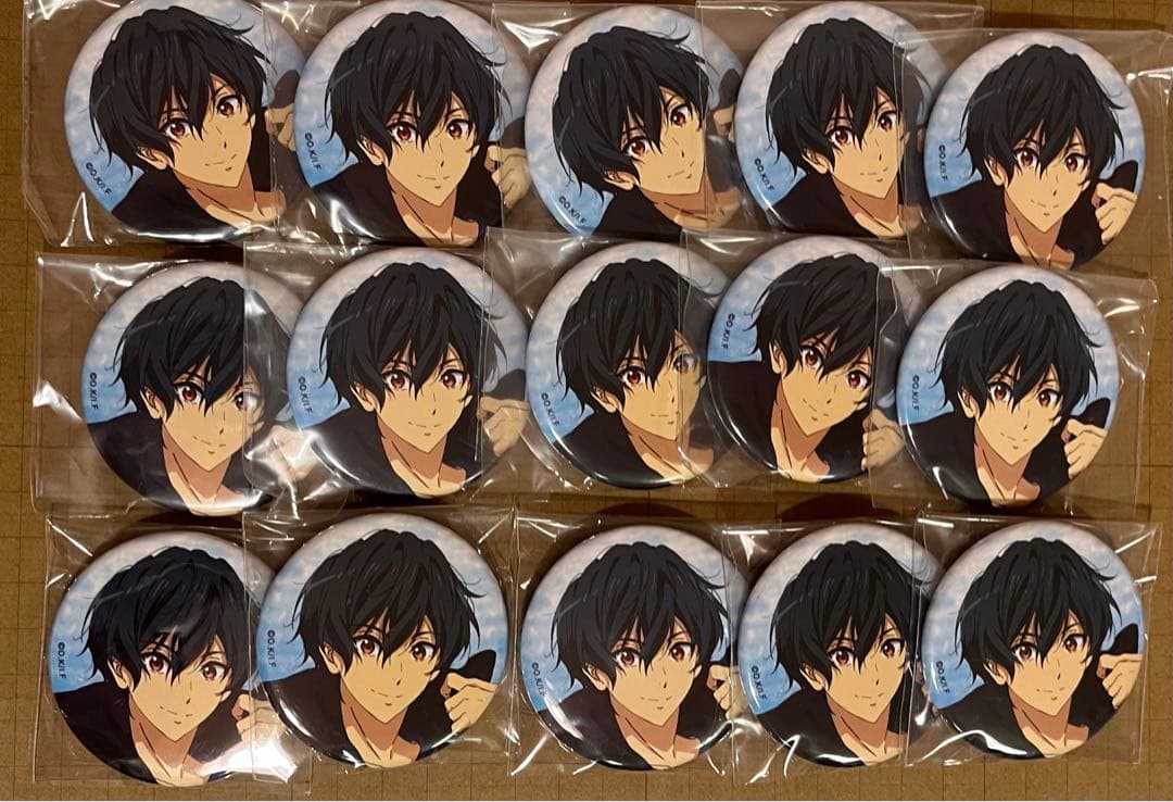 Amazon | Free! the Final Stroke FS桐嶋郁弥 缶バッジ | バッジ Free