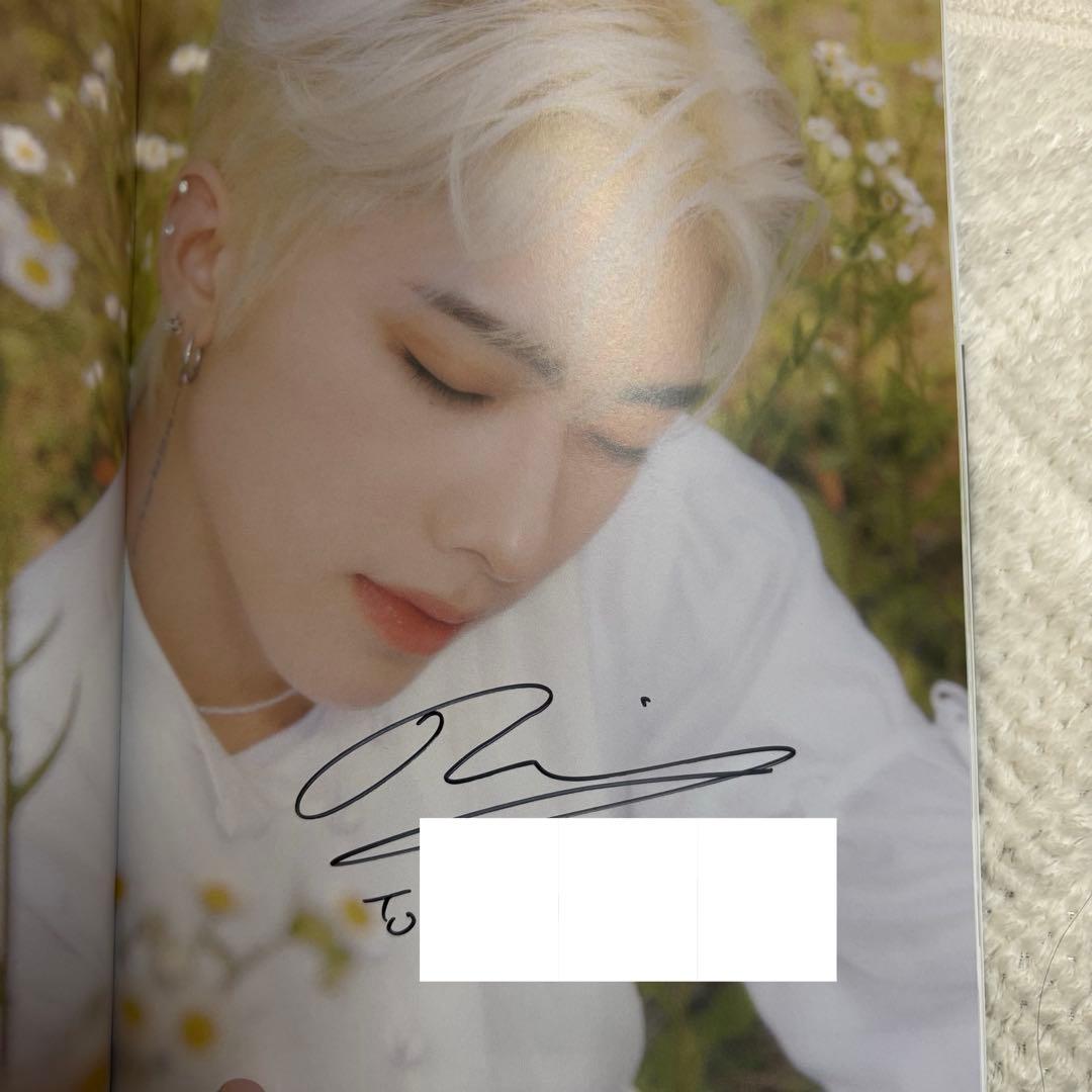 ZB1 リッキー 直筆サイン - メルカリ