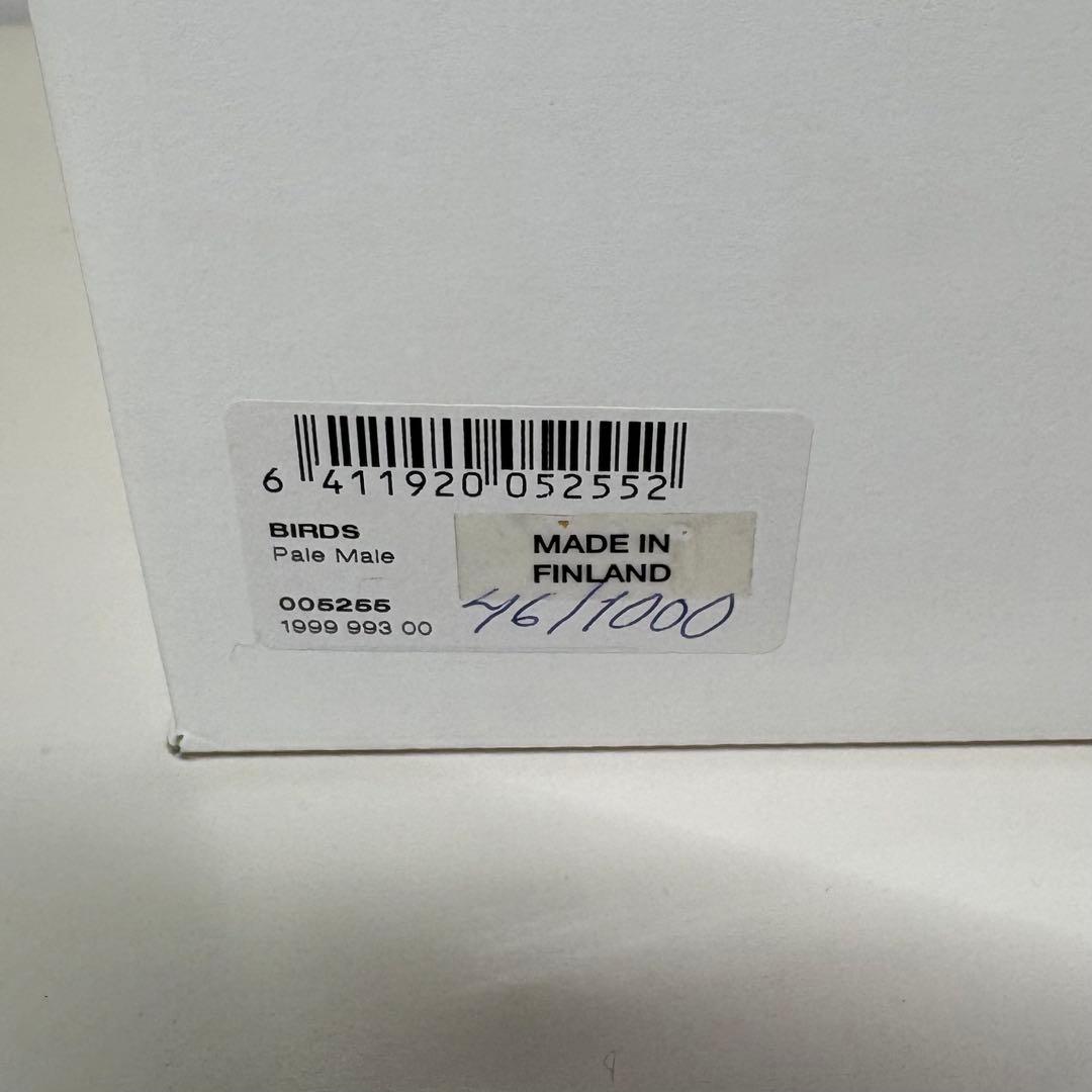 希少・シリアル46】イッタラ バード Pale Male 1000体限定 - メルカリ