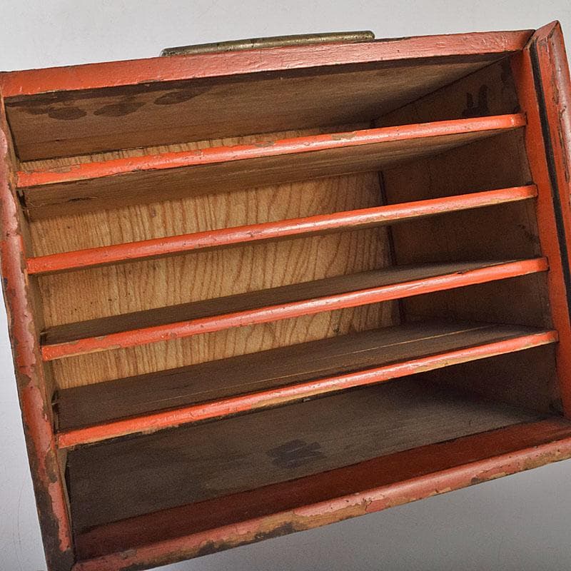 中国 竹嵌 骨牌 背竹牌 麻雀牌 花鳥文蒔絵朱塗箱付 D 8707 - メルカリ