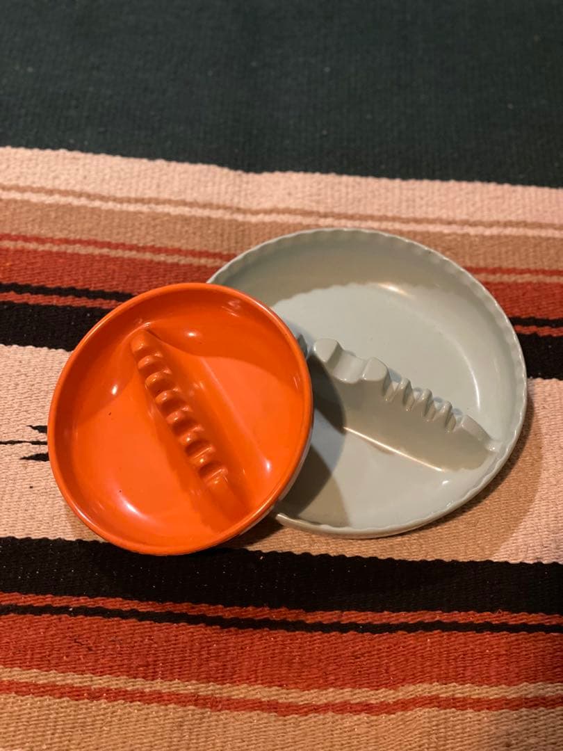 ミッドセンチュリー アッシュトレイ VINTAGE】60s Mid Century Marble Ashtray 