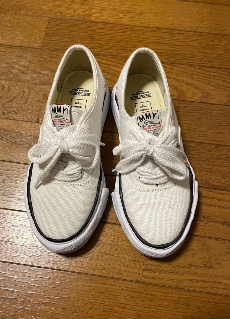 Maison MIHARA YASUHIRO メゾンミヤハラヤスヒロ　シューズ Maison MIHARA YASUHIRO オリジナルソールスニーカーのサイズガイドと